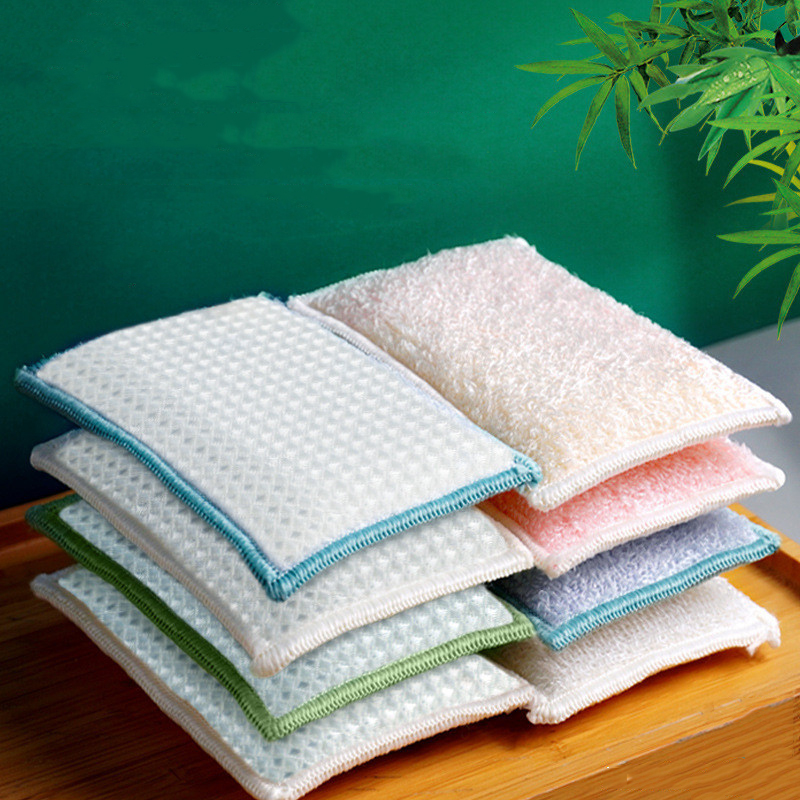 3/2Pcs Double Sided Kitchen Cl - đánh giá và giá Bamboo Fiber Trunk