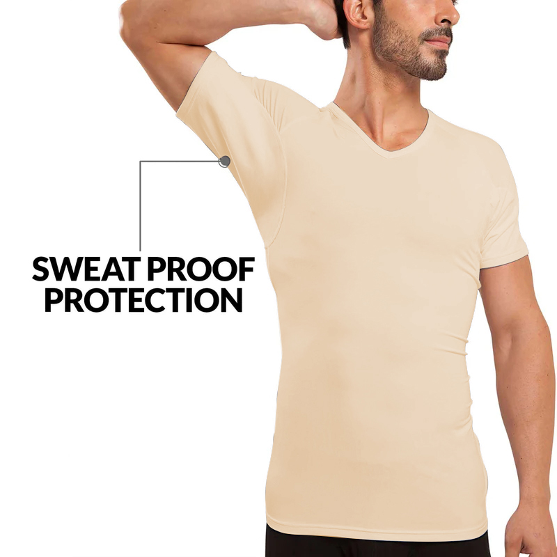 Áo lót nam thấm hút mồ hôi, áo - đánh giá và giá Undershirt Crew Neck