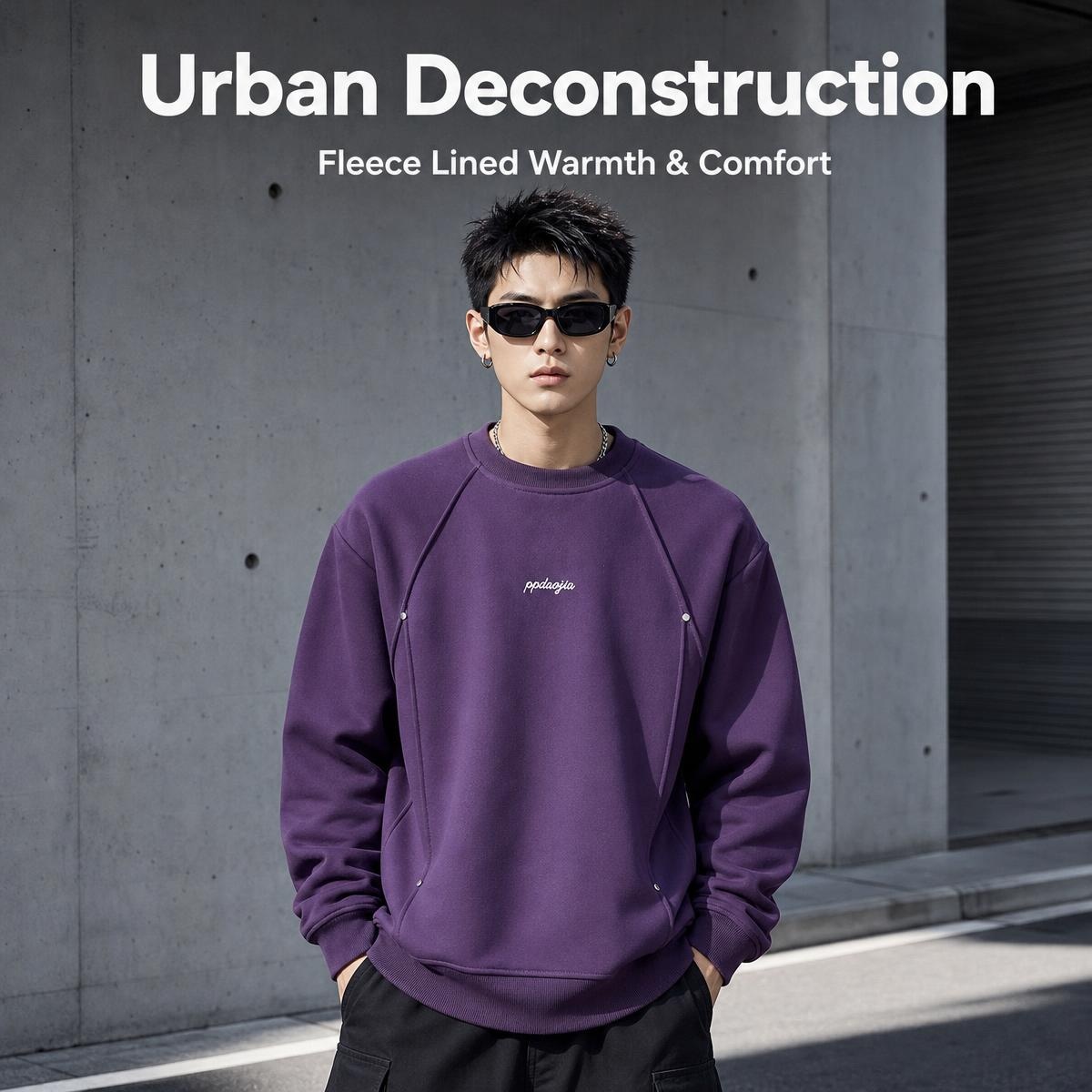 Autumn Winter Men Fleece Lined - đánh giá và giá Undershirt Crew Neck