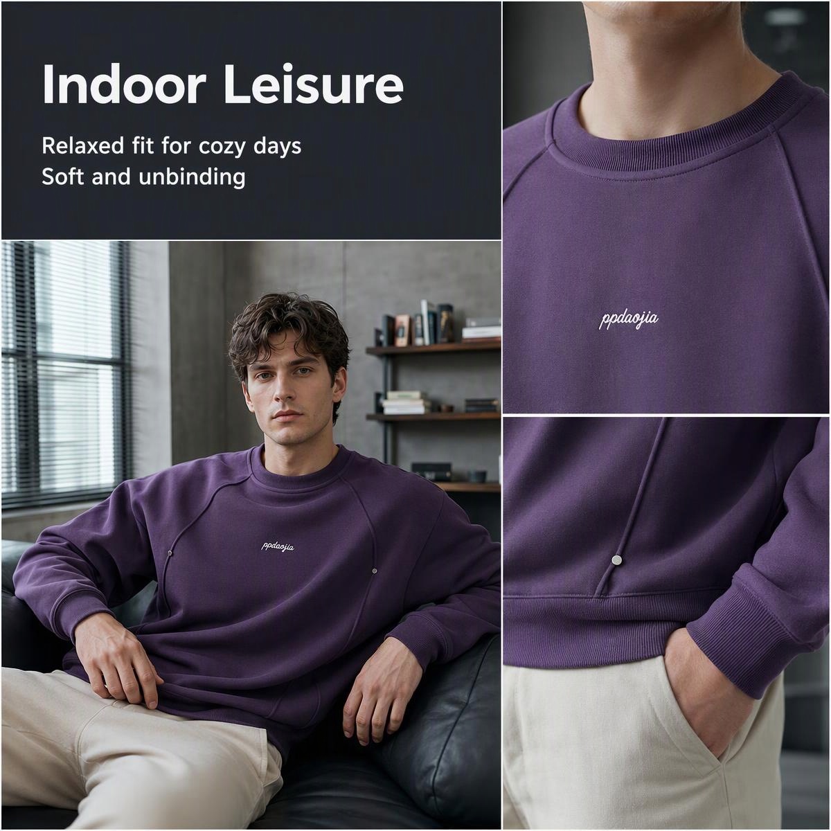 Autumn Winter Men Fleece Lined - đánh giá và giá Undershirt Crew Neck